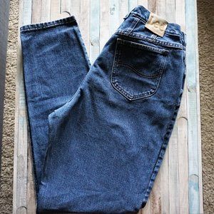Vintage Lee High Waisted Medium Wash Mom Jeans 16